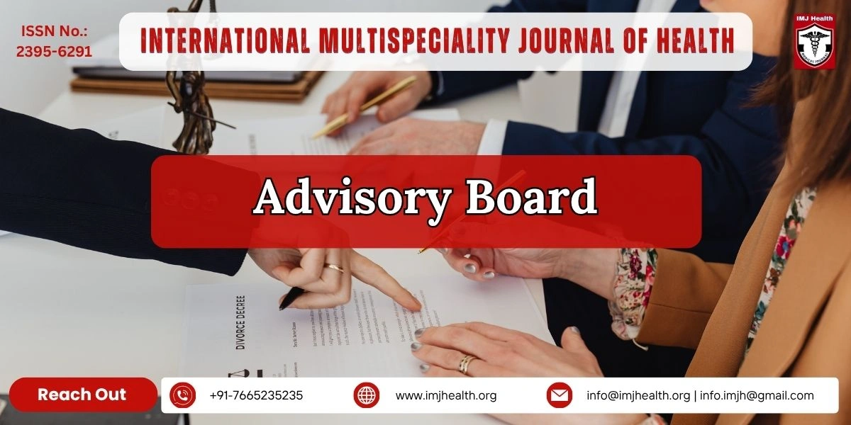 Advisory Board – International Multispeciality Journal of Health