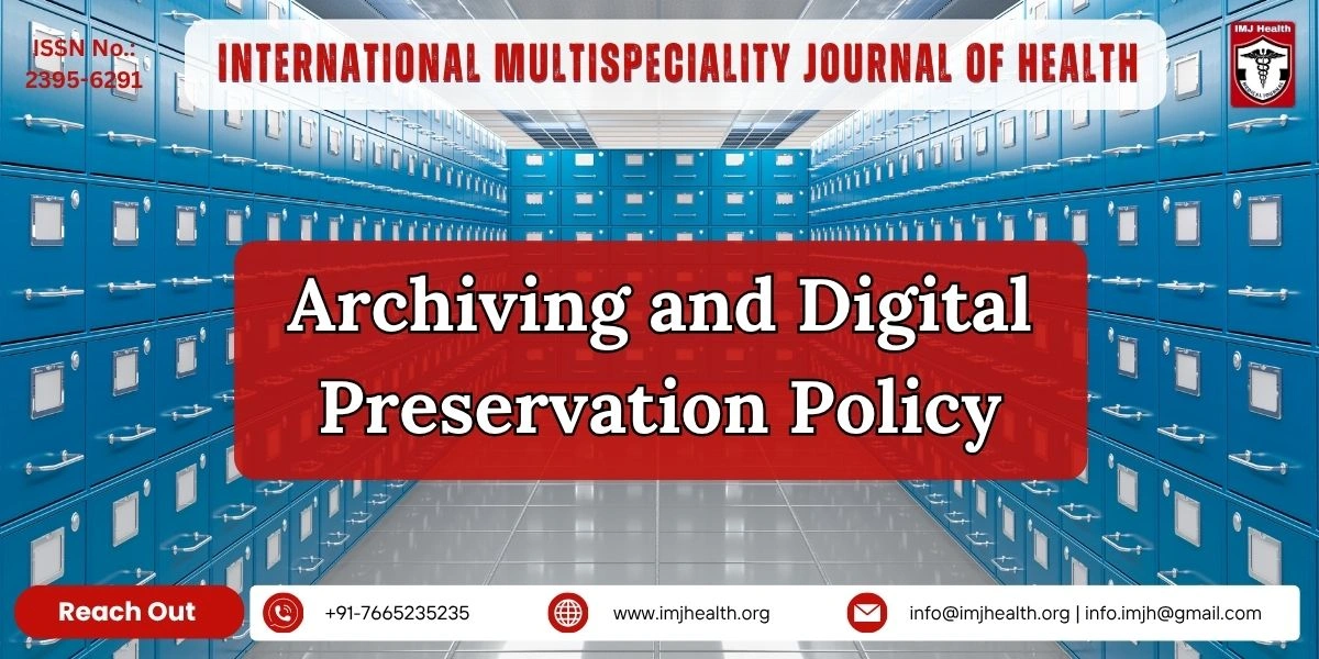 Archiving and Digital Preservation Policy