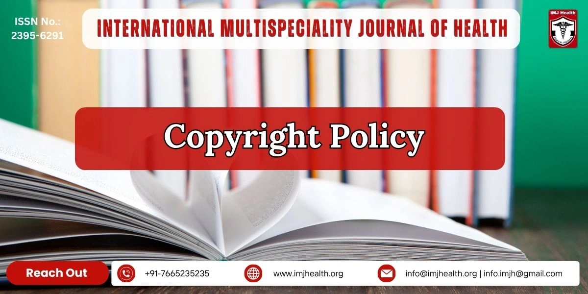 Copyright Policy for International Medical Journal of Health (IMJH)